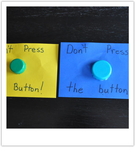 Preschool character buttons